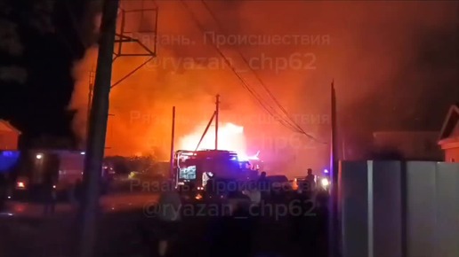 В Полянах сгорел жилой дом