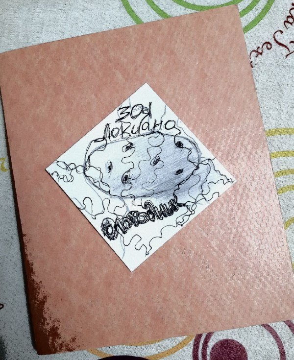 Она даже обложку нарисовала сама!