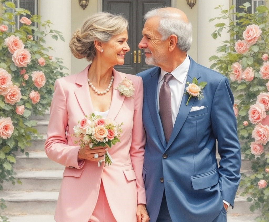 Иллюстрации к рассказу "Пустой конверт на свадьбу" созданы автором