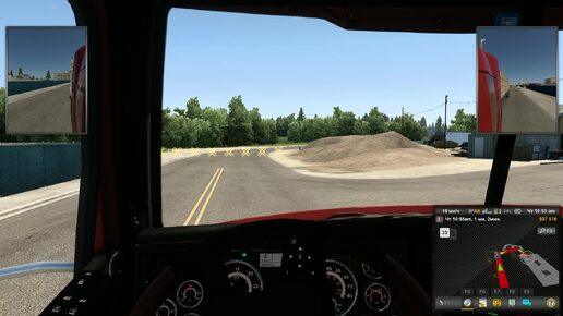 American Truck Simulator (симулятор вождения тягачей с полуприцепами).