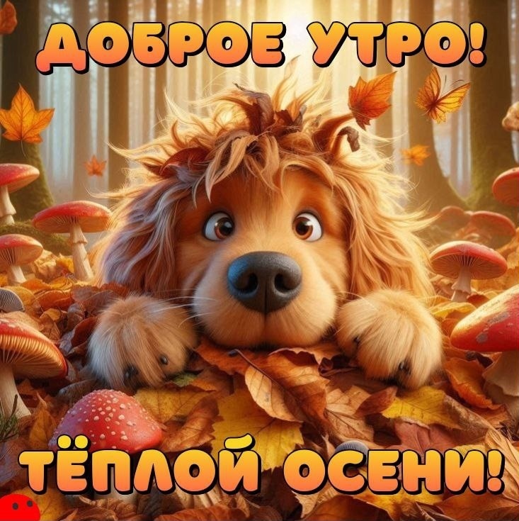 Осеннее утро приколы картинки