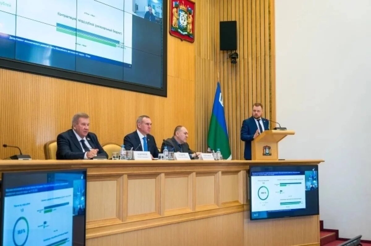    Новый губернатор провел первое заседание правительства округа.