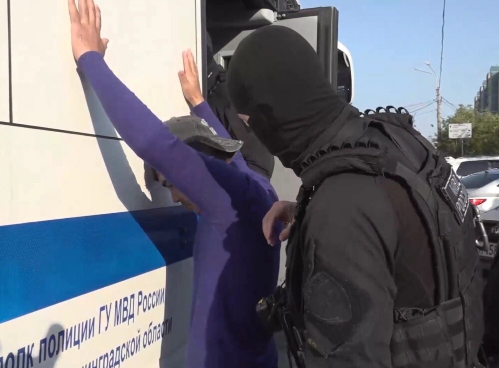    Фото: пресс-служба ГУ МВД по Петербургу и Ленинградской области/ Скриншот видео
