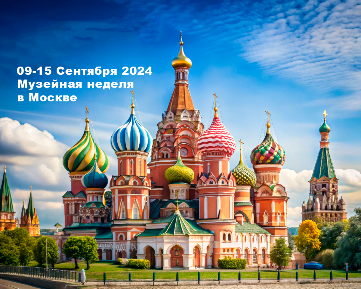 Музейная неделя в Москве 2024