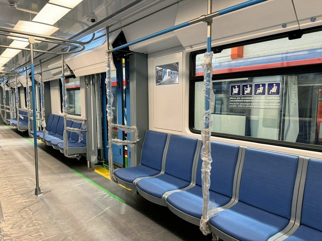 Поезд метро «Минск 2024»