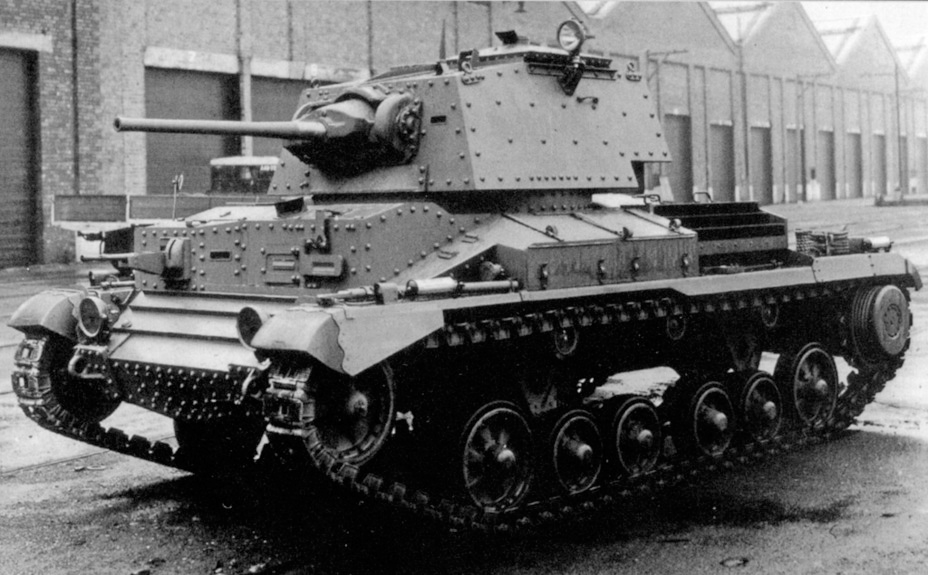 Недопехотный и перекрейсерский танк Cruiser Mark II. Фотография в свободном доступе.