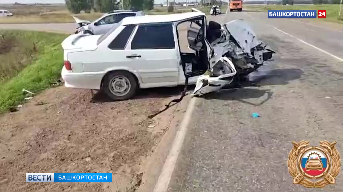    Один человек погиб, еще пятеро, в том числе двое детей, пострадали в ДТП в Башкирии