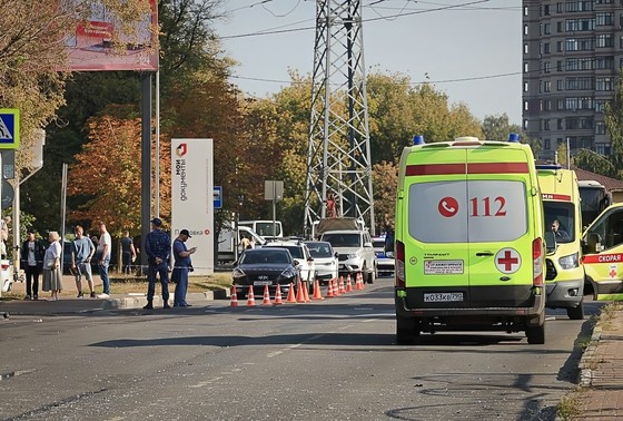    Последствия падения беспилотника в Раменском