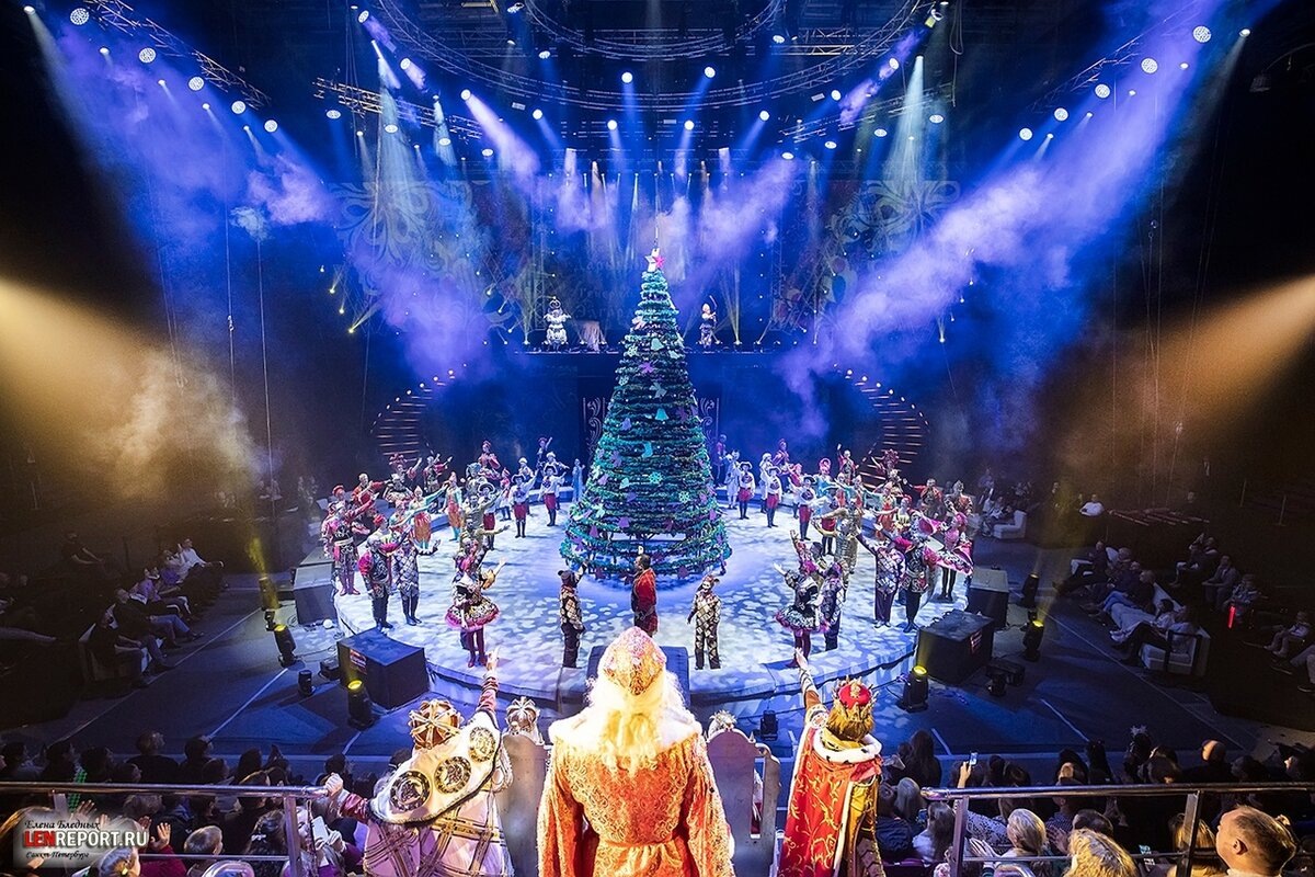 Новый год 2025 в цирке Москвы