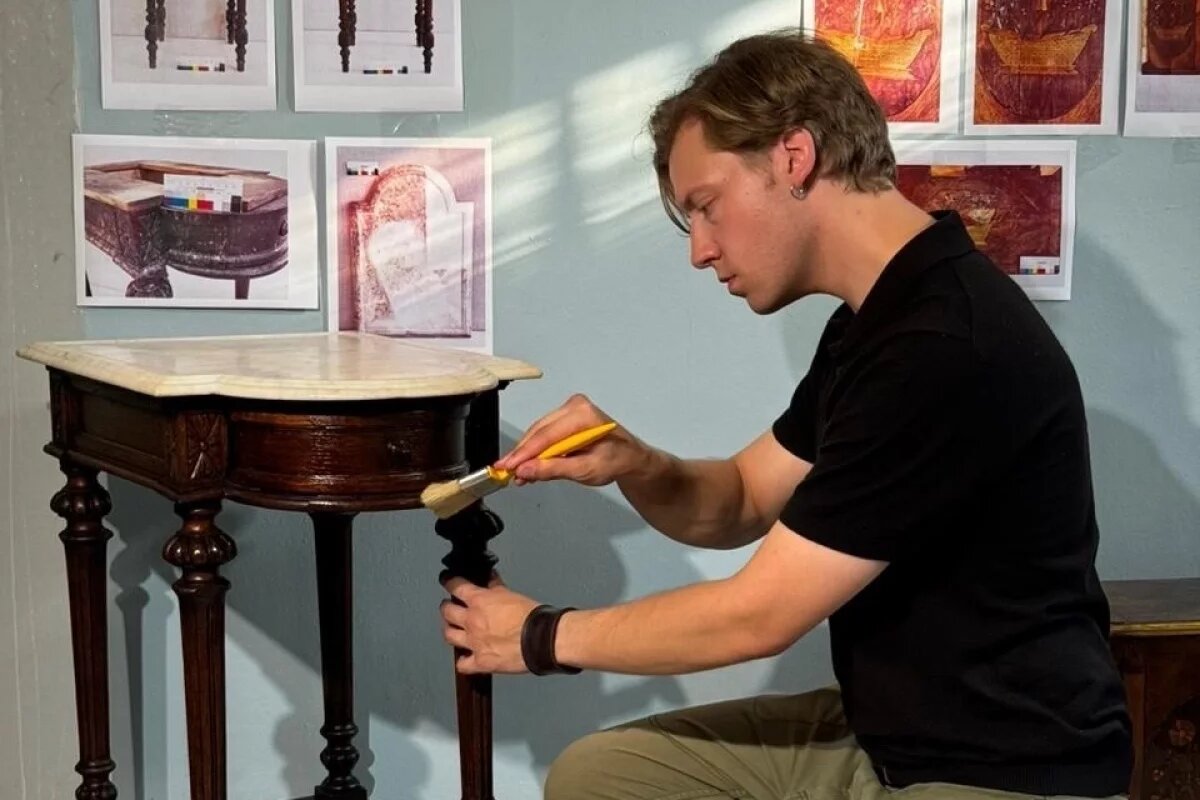    Два мемориальных предмета отреставрировали в Псковском музее-заповеднике