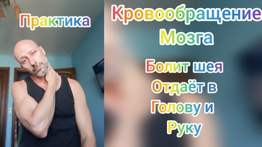 Что делать!? Болит голова, болит шея, отдаёт в руку. Улучшает кровообращение мозга. Как помочь себе дома?