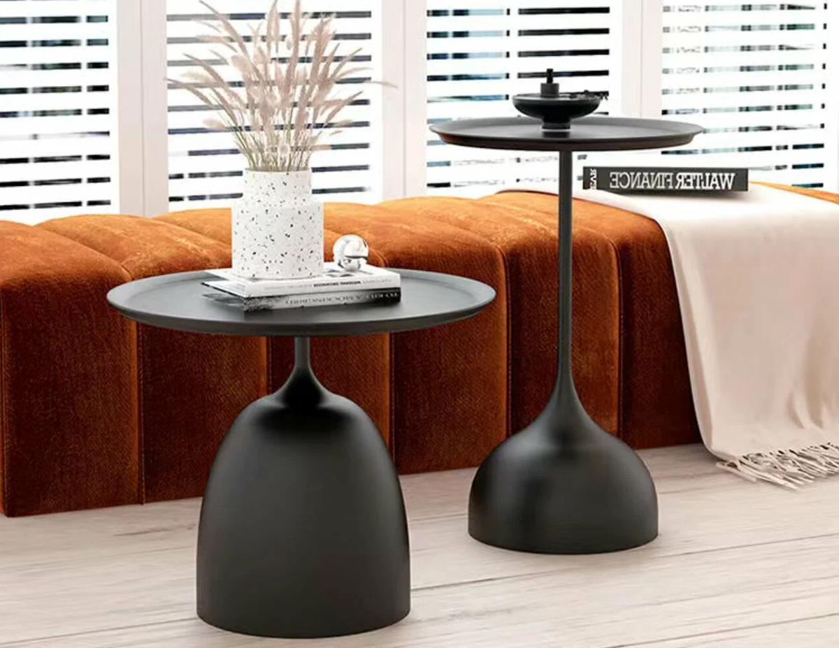 На фото комплект дизайнерских журнальных столов. Реклама. ООО «ЯНДЕКС», ИНН 7736207543, erid: 5jtCeReNx12oajt54H8e3TF