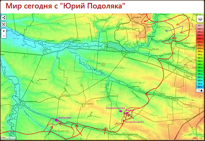 РОССИЯ БУДЕТ БРАТЬ УГЛЕДАР. СКРИН С ТГ-КАНАЛА "МИР СЕГОДНЯ С "ЮРИЙ ПОДОЛЯКА"