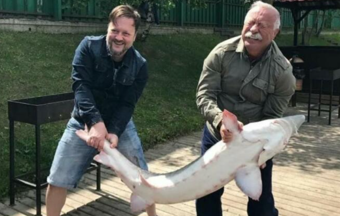 Леонид Якубович с сыном