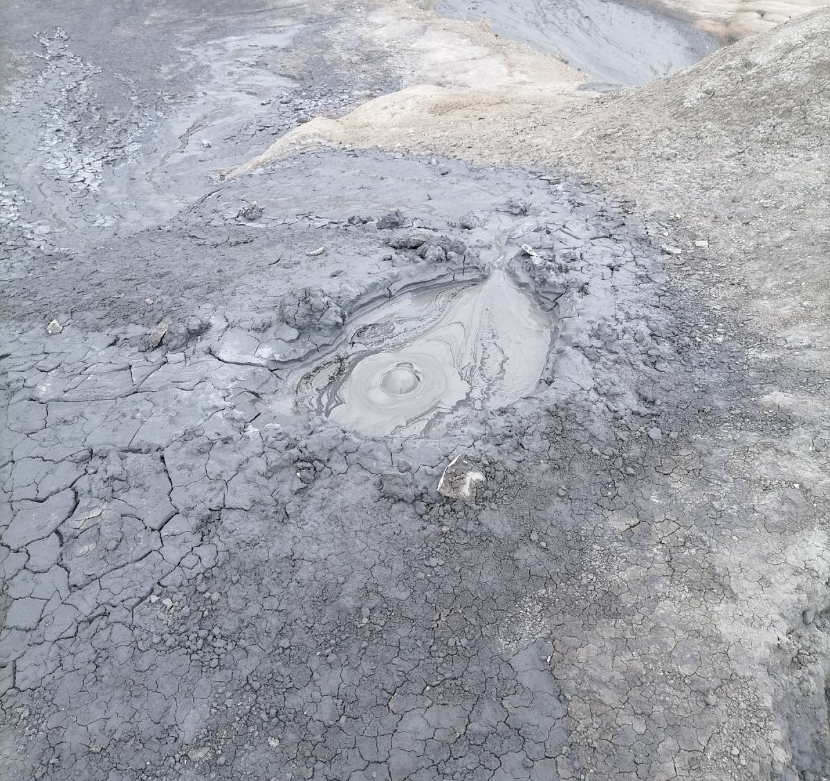 Грязевый вулкан Шуго. Фото Алины