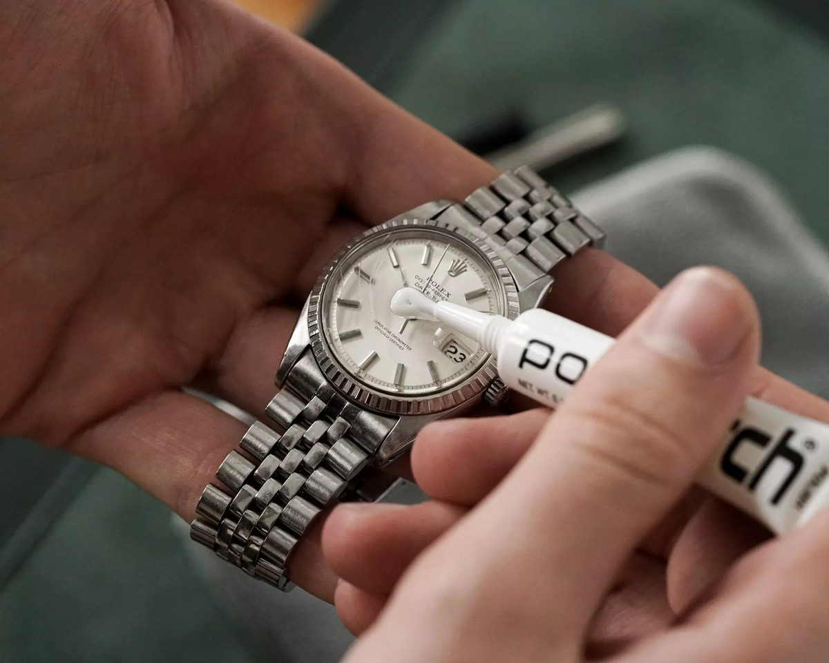 Полировка Rolex с акриловым стеклом 