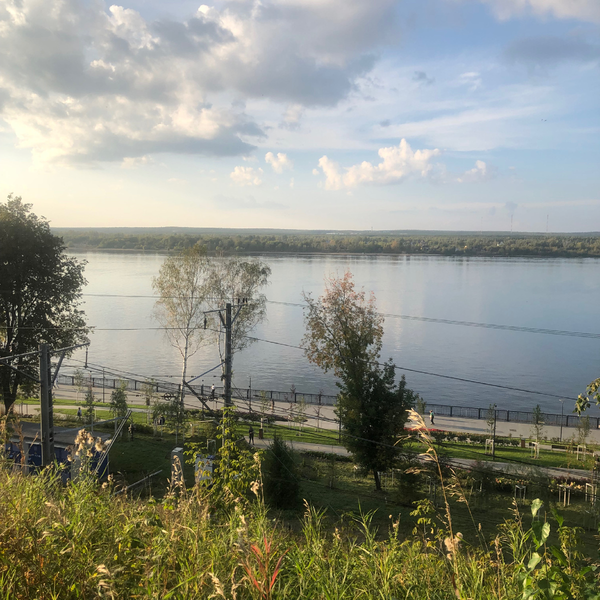 Небо рисует вдохновляющие картины