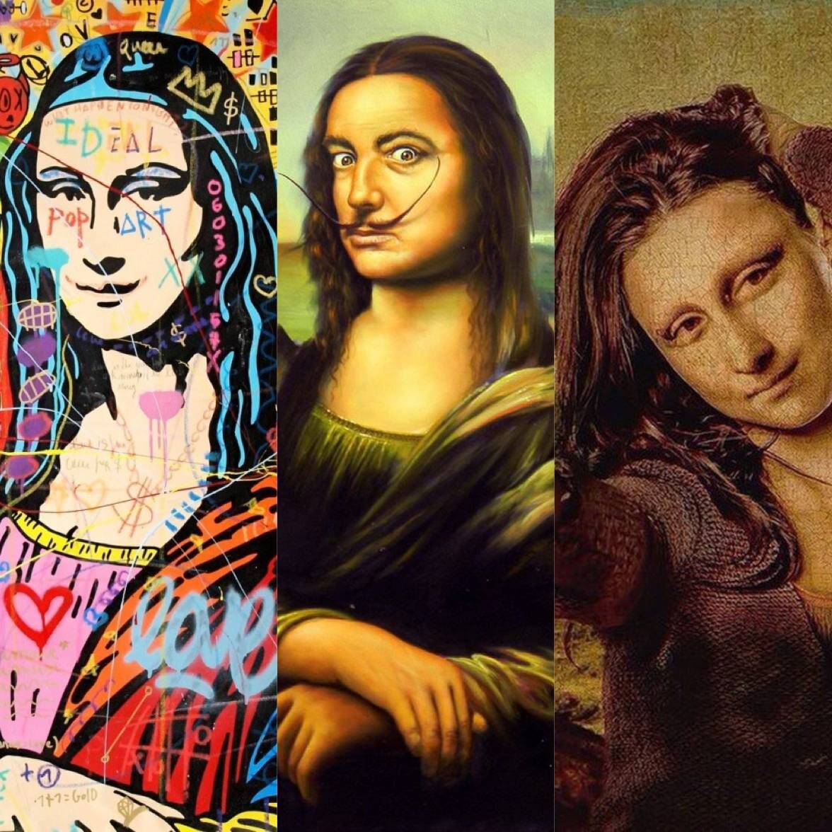 «Мона Лиза» Леонардо да Винчи, 1503-1519  