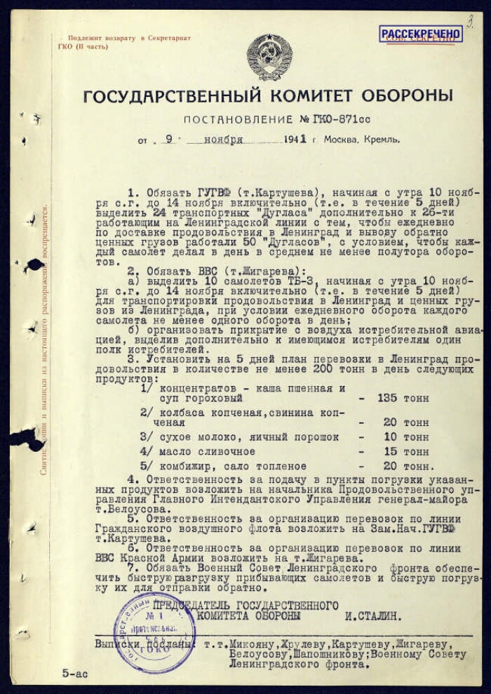 РГАСПИ. Ф. 644. Оп. 1. Д. 14. Л. 3; Оп. 2. Д. 24. Л. 172-174