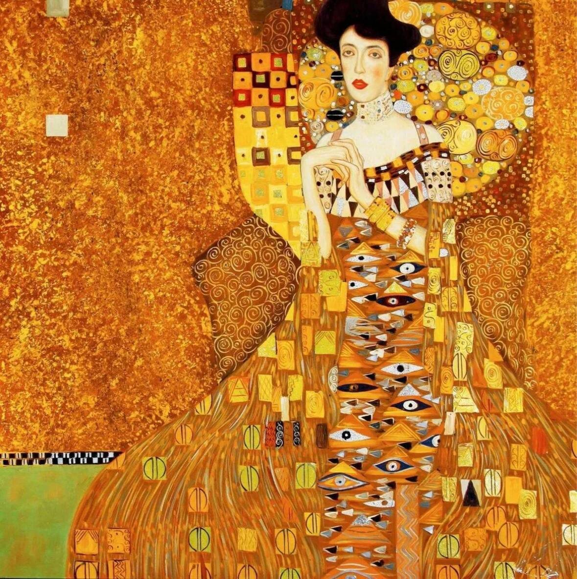 «Портрет Адели Блох-Бауэр I», Густав Климт, 1907