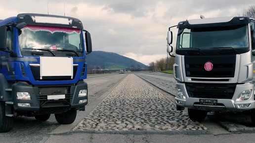 TATRA TRUCKS - сравнение ходовых характеристик гражданских грузовиков 8х8