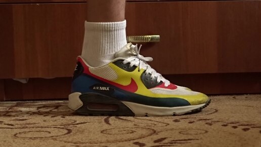 NIKE AIR MAX 90 - все больные места со временем.