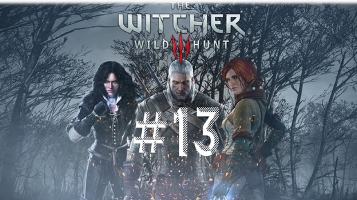 The Witcher 3: Wild Hunt. 13 стрим по игре Ведьмак 3. Путешествие Геральта из Ривии