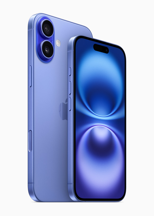 iPhone 16 и iPhone 16 Plus созданы для работы с технологией Apple Intelligence и оснащены функцией управления камерой, кнопкой действия, камерой Fusion 48 МП и процессором A18.