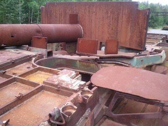 Один из ходовых макетом "Молота"