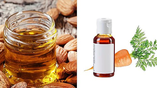 Маска для лица с миндальным маслом и эфирным маслом моркови