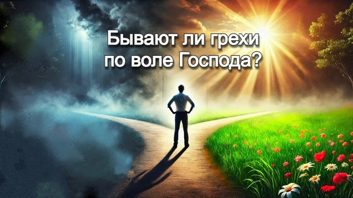 Бывают ли грехи по воле Господа? Священник Антоний Русакевич