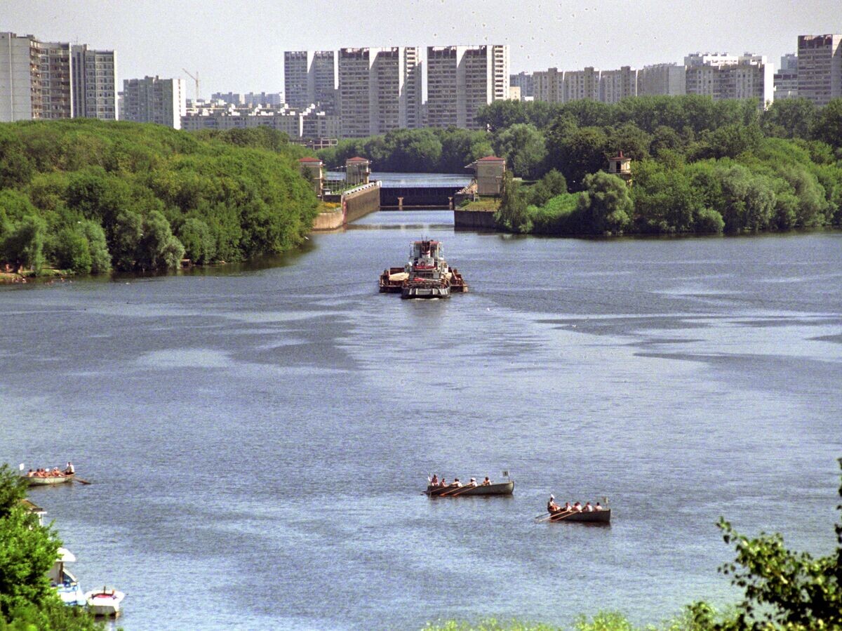    Москва-река в районе Капотни© РИА Новости / Александр Поляков
