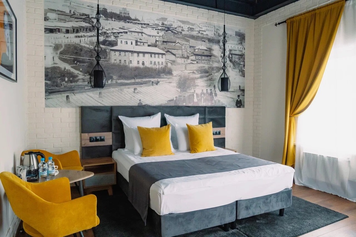 В каждом номере есть чайник, чай и кофе. Фото: Старый Город / Яндекс Путешествия