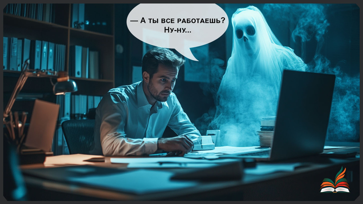 Ночная смена одного бухгалтера - Рассказ 