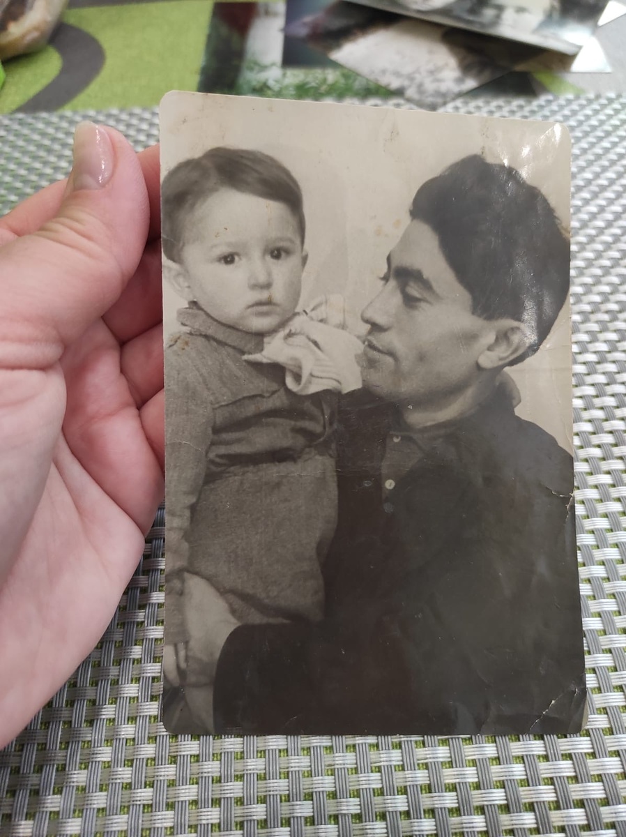 Дедушка и мой папа