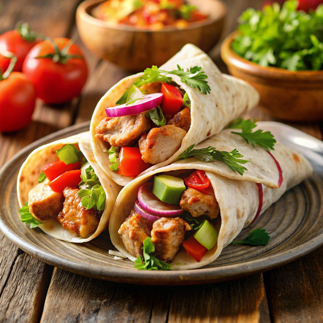 Классическая шаурма с курицей: как быстро приготовить дома