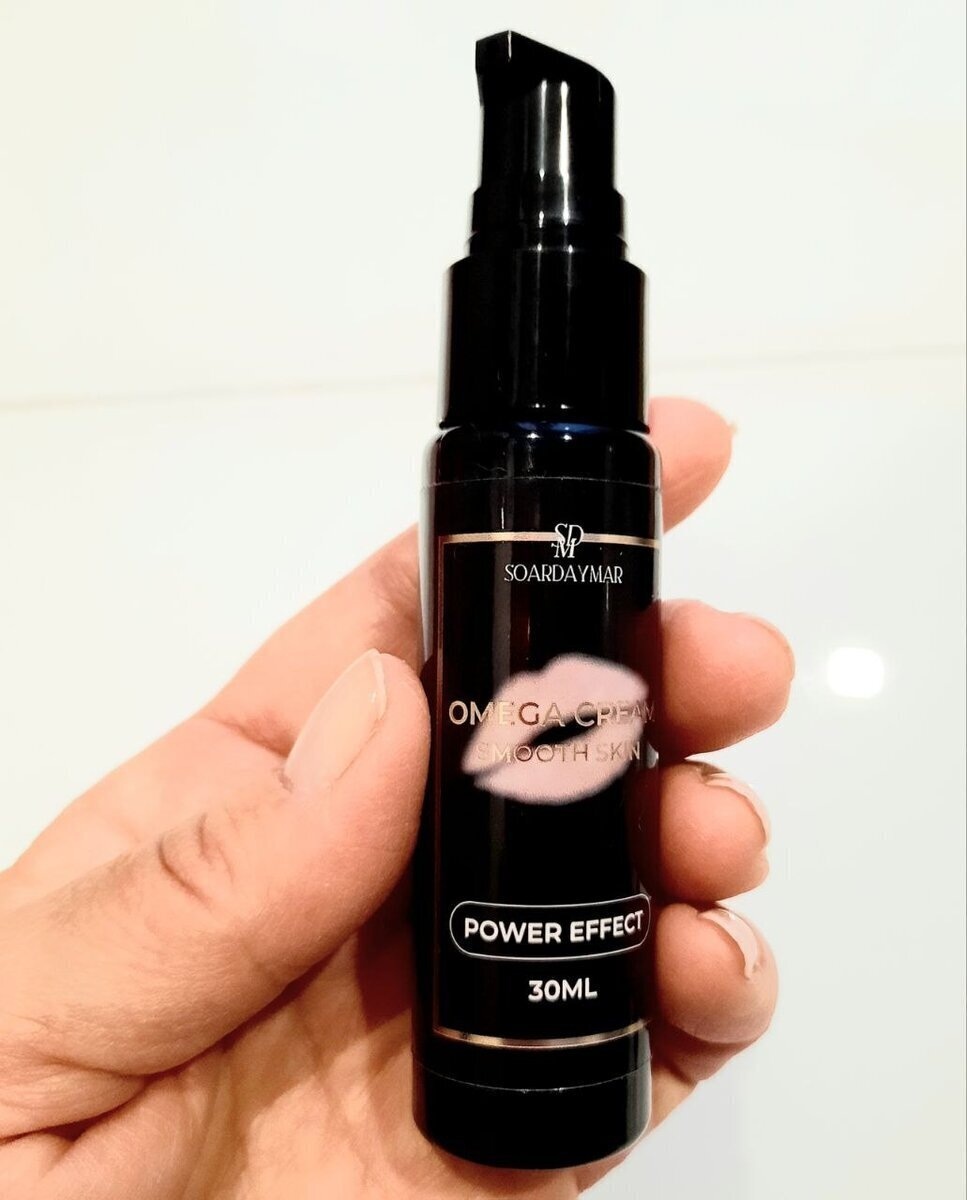 Крем для лица с Омега-кислотами. Омоложение, восстановление, против акне и дерматита, 30 мл