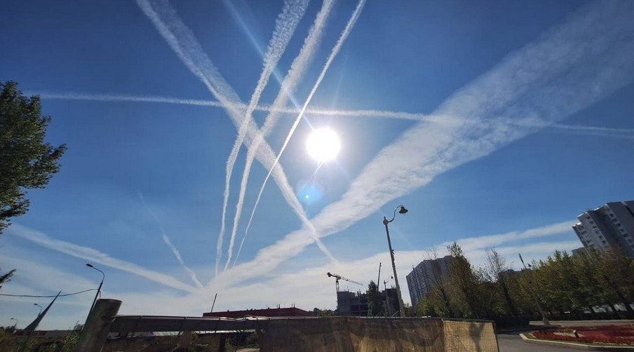 Небо над Москвой