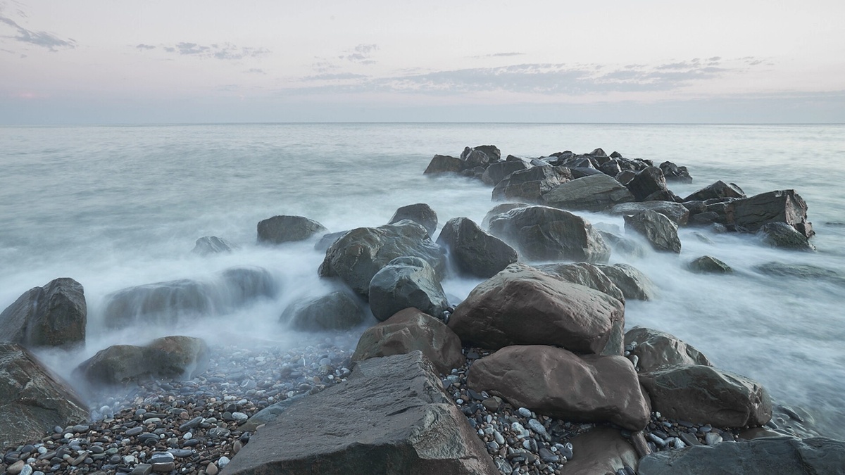 Фото Черного моря от А. Рыбина, призера конкурса «Самая красивая страна»