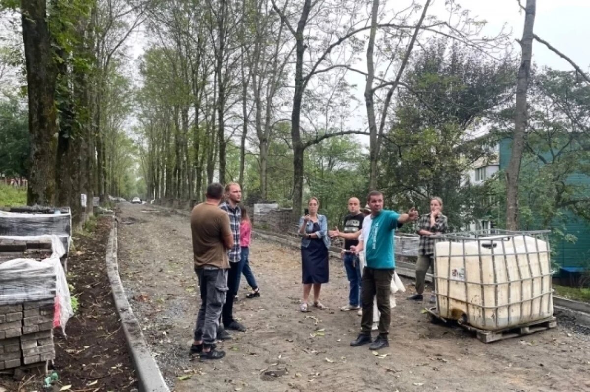   Наблюдатели проинспектировали новые объекты благоустройства во Владивостоке