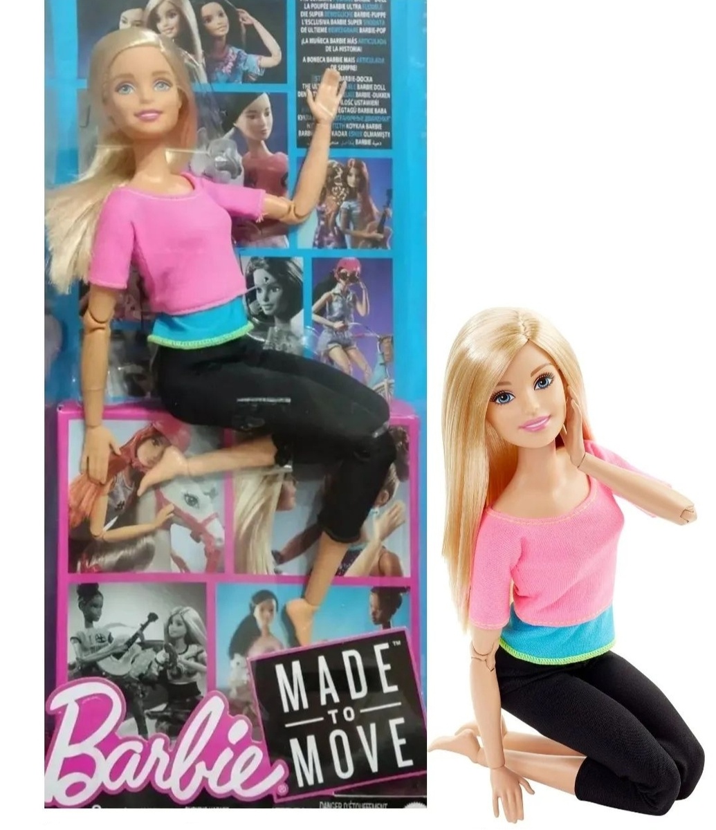 Живое фото и промо-фото Barbie Made To Move Pink Top