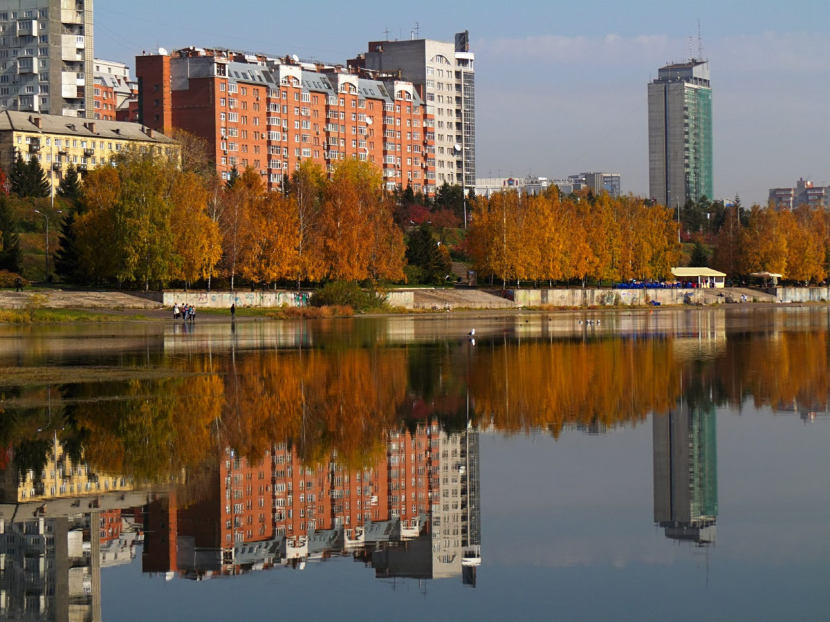 Осень в Красноярске