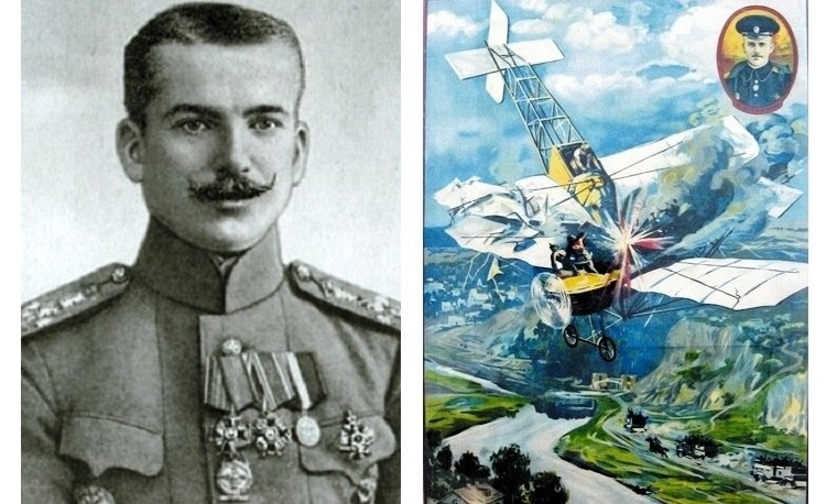8 сентября 1914 года Пётр Нестеров совершил первый в истории авиации таран и погиб смертью храбрых