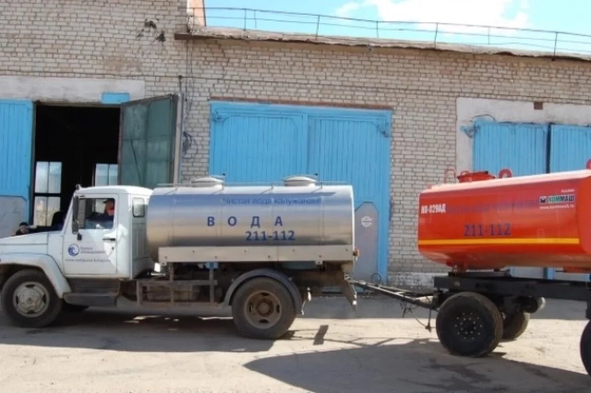    Городская управа Калуги опубликовала график подвоза питьевой воды