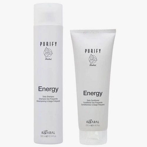 Kaaral Purify Интенсивный энергетический шампунь и бальзам с ментолом