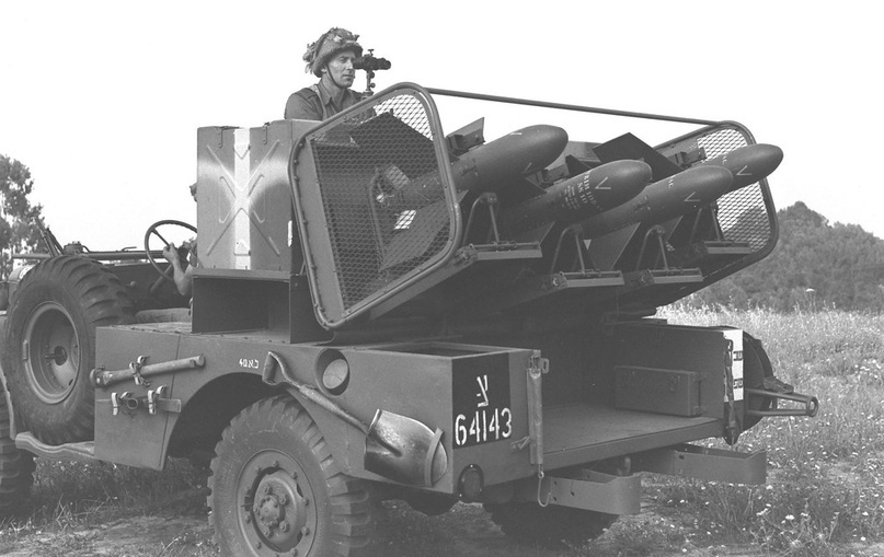 Французский ПТРК SS.10 израильской армии. Первоначально был переносной вариант.