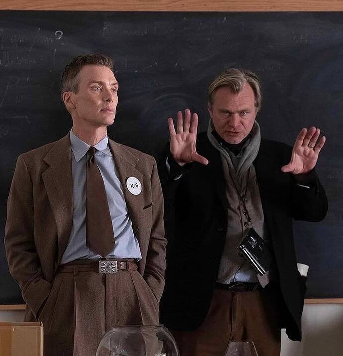 «Оппенгеймер» (2023) — Нолан в разгаре создания эпического портрета создателя атомной бомбы.