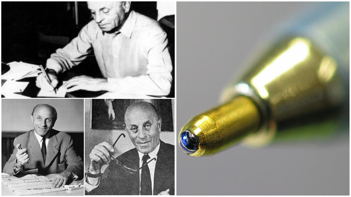 Ручка шариковая. История создания ручки Ласло Биро берет начало в 1931 году.