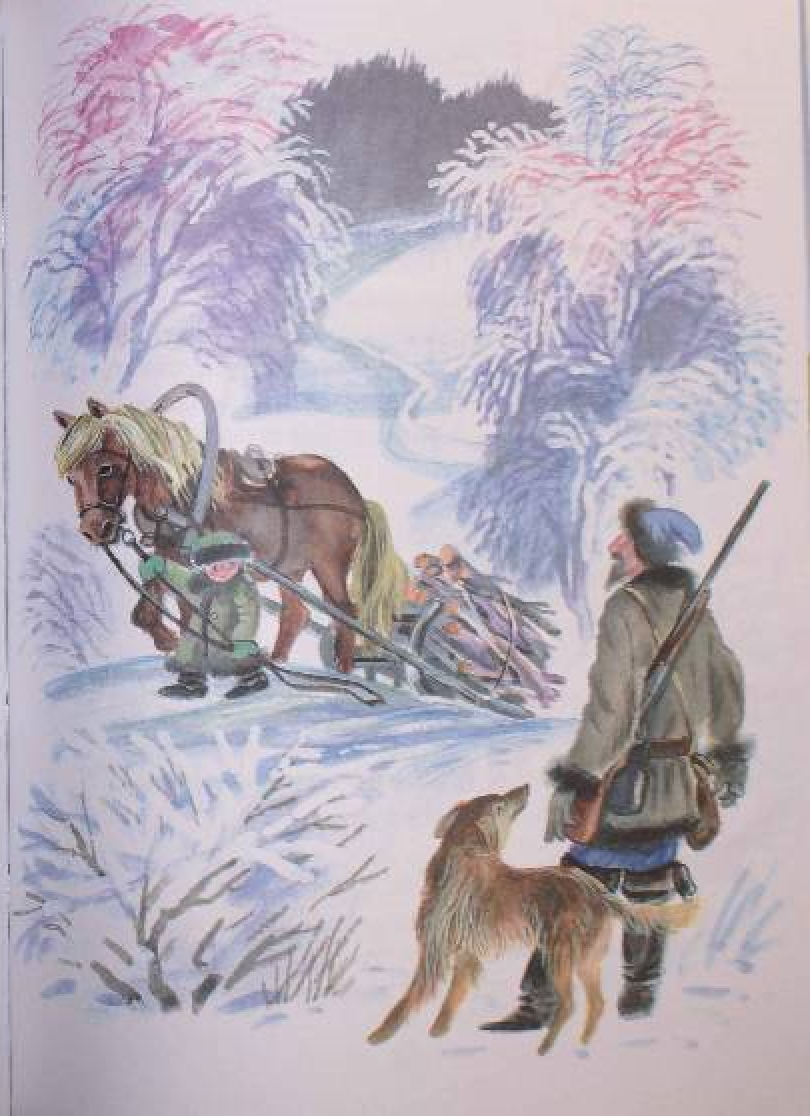 Мужичок с ноготок. Николай Некрасов. Стихотворение.