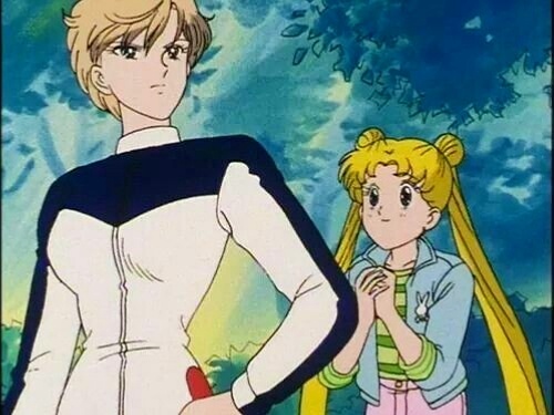 Кадр из аниме "Сэйлор Мун"